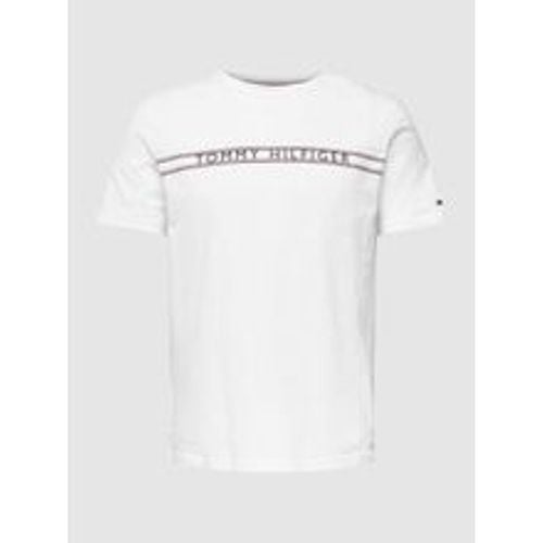 T-Shirt mit Label-Print - Tommy Hilfiger - Modalova