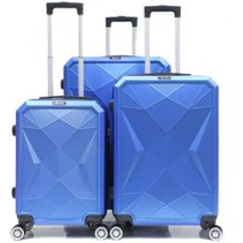 Reisekoffer ABS-03 Koffer 3-teilig Hartschale Trolley Set Kofferset Handgepäck Gepäck Reisetasche - Fashion24 DE - Modalova