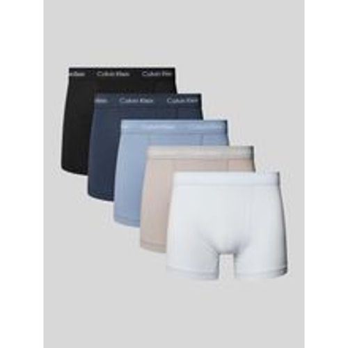 Trunks mit Label-Bund im 5er-Pack - Calvin Klein Underwear - Modalova