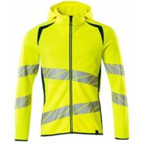 Kapuzensweatshirt 19284-781-1744 Gr. 5XL hi-vis gelb/dunkelpetroleum - Mascot - Modalova