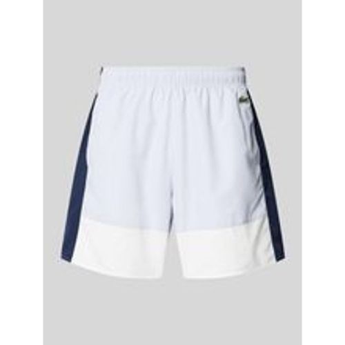 Badehose mit Logo-Patch - Lacoste - Modalova