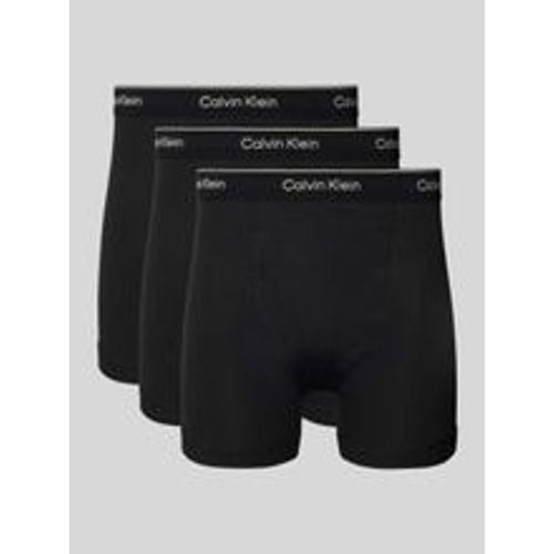 Trunks mit Label-Bund Modell 'BOXER BRIEF' im 3er-Pack - Calvin Klein Underwear - Modalova