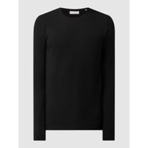 Slim Fit Longsleeve mit Stretch-Anteil Modell 'Theo' - casual friday - Modalova