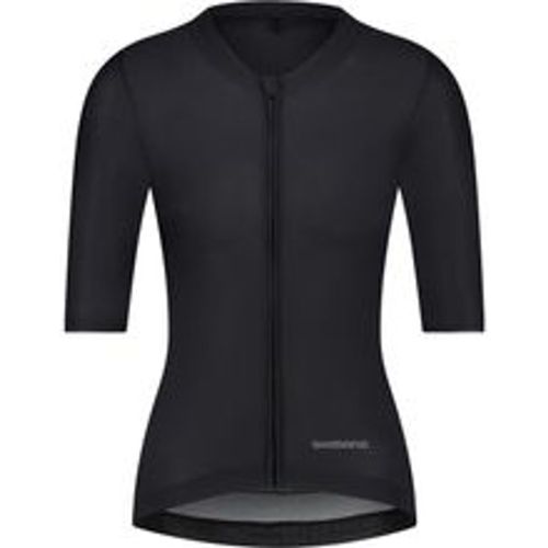 Woman's PIUMA Short Sleeves Jersey, black - Shimano - Modalova