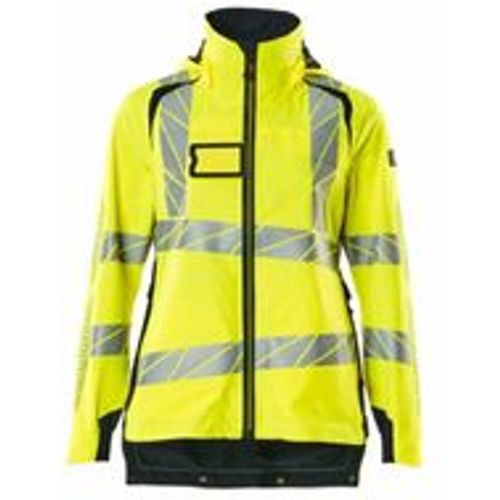 Hard Shell Jacke, Damen, leichtem Futter Jacke Gr. l, hi-vis gelb/schwarzblau - Mascot - Modalova