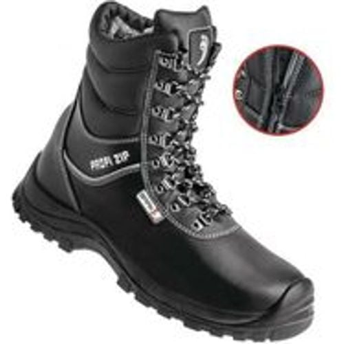 Sicherheitswinterstiefel Magnus-Profi Größe 46 W. 11 schwarz S3 SRC CI EN ISO 20345 Rindleder glatt - Baak - Modalova