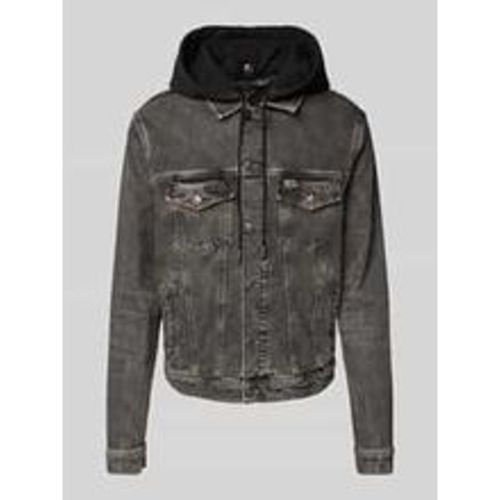 Regular Fit Jeansjacke mit Label-Stitching Modell 'RYAN' - Tommy Jeans - Modalova