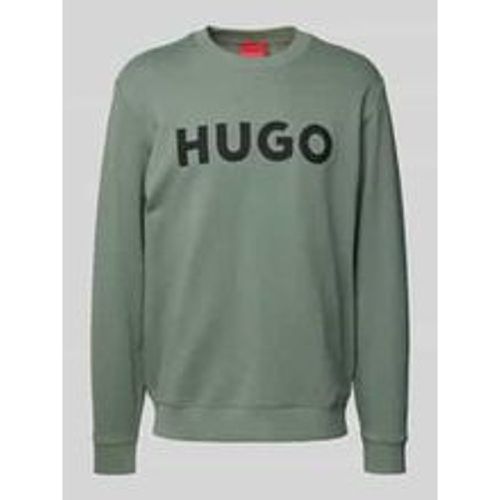 Sweatshirt mit Label-Print - HUGO - Modalova