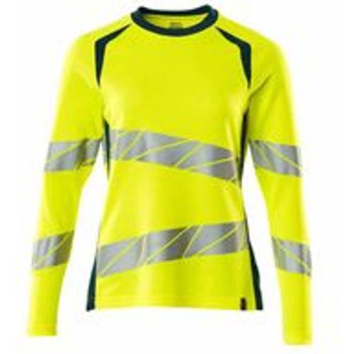 Damen-T-Shirt 19091-771-1744 Gr. xl hi-vis gelb/dunkelpetroleum - Mascot - Modalova