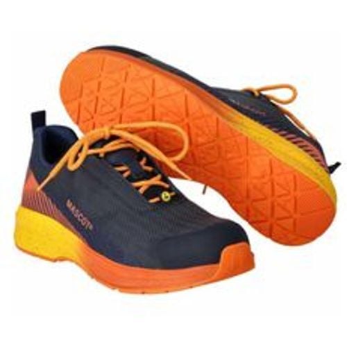 Safety Halbschuh footwear customized F1600-909 Gr. 0836 dark navy/bright orange - Mascot - Modalova