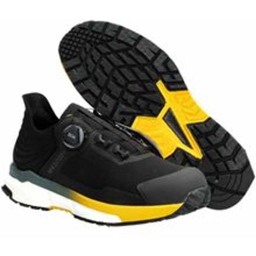 Safety Halbschuh footwear customized F1680-704 Gr. 1041 black/sunflower yellow - Mascot - Modalova