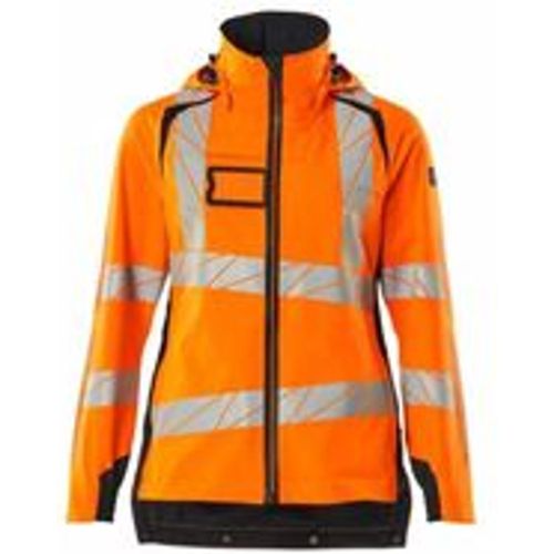 Accelerate safe Damen Hard Shell Jacke 19011-449 Gr. 2XL hi-vis orange/schwarzblau - Mascot - Modalova