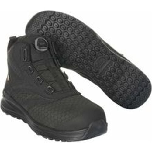 Sicherheitsstiefel S1P mit boa® Sicherheitsstiefelette S1P Sicherheitsschuhe Gr. 47, schwarz/schwarz - Mascot - Modalova