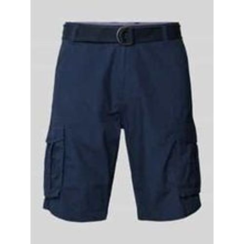 Regular Fit Cargoshorts mit Gürtel - Petrol - Modalova