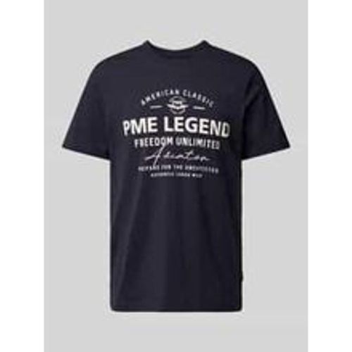 T-Shirt mit Label-Print - PME-Legend - Modalova