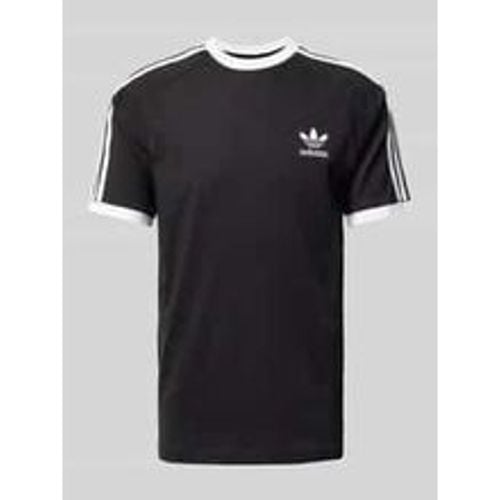 T-Shirt mit Label-Stitching - Adidas - Modalova