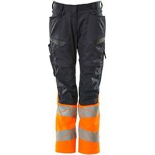 Hose mit Knietaschen 19678-236-01014 Gr. 76C46 schwarzblau/hi-vis orange - Mascot - Modalova