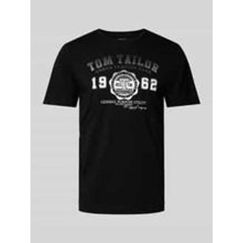 T-Shirt mit Rundhalsausschnitt - Tom Tailor - Modalova