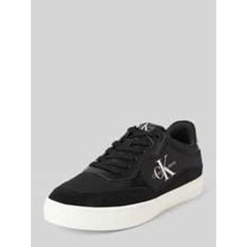 Ledersneaker mit Label-Details Modell 'CLASSIC CUPSOLE LOW MIX' - Calvin Klein - Modalova