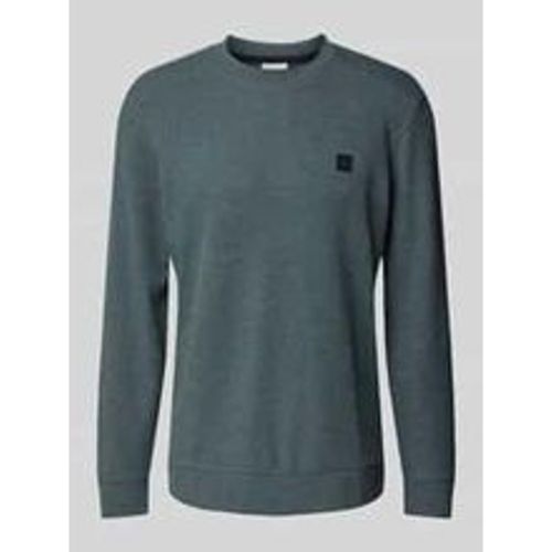 Regular Fit Sweatshirt aus Baumwoll-Mix in Melange - Tom Tailor - Modalova