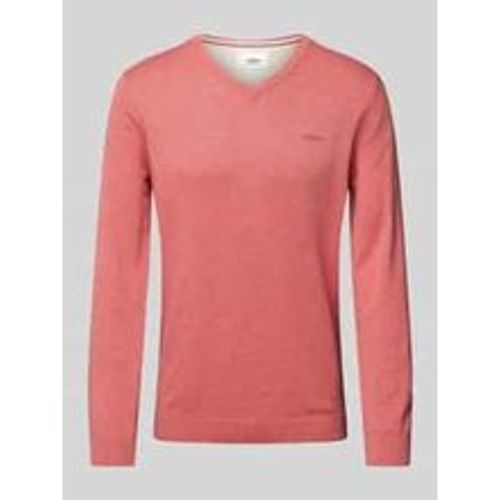 Regular Fit Strickpullover aus reiner Baumwolle - s.Oliver RED LABEL - Modalova