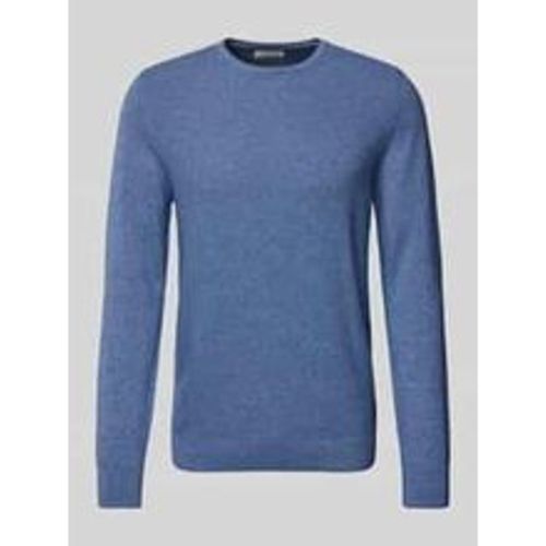 Regular Fit Strickpullover aus reiner Baumwolle mit Strukturmix - s.Oliver RED LABEL - Modalova