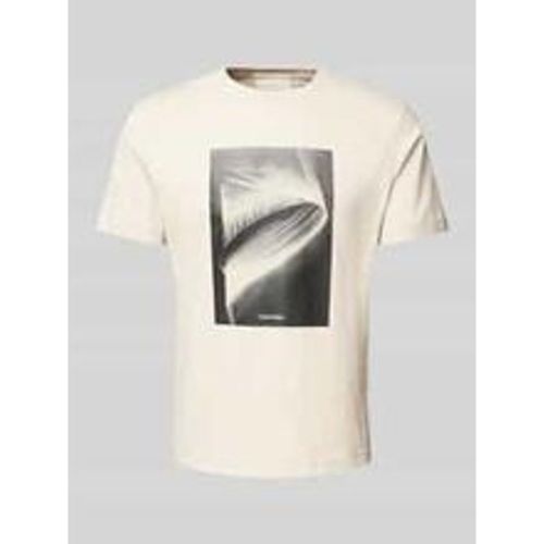 T-Shirt mit Label-Print - Calvin Klein - Modalova