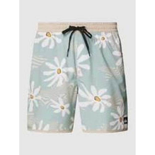 Badehose mit Allover-Muster - Quiksilver - Modalova