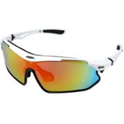 Sport-Sonnenbrille weiß/schwarz/rot SUNRAY - YEAZ - Modalova