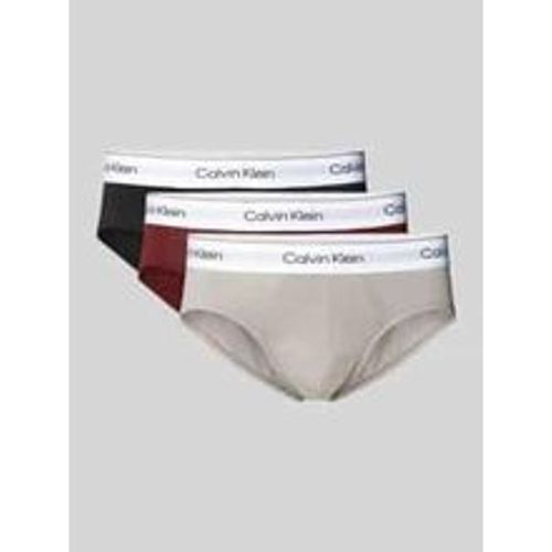 Slip mit Label-Bund im 3er-Pack - Calvin Klein Underwear - Modalova