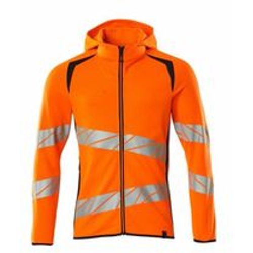 Kapuzensweatshirt 19284-781-14010 Gr. l hi-vis orange/schwarzblau - Mascot - Modalova