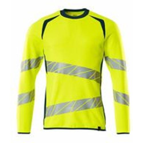 T-Shirt 19084-781-1744 Gr. l hi-vis gelb/dunkelpetroleum - Mascot - Modalova