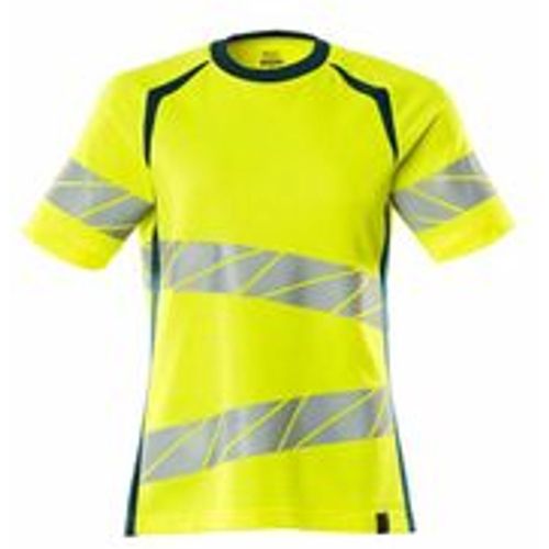 Damen-T-shirt 19092-771 4XL hi-vis gelb/dunkelpetroleum - Mascot - Modalova