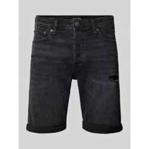 Regular Fit Jeansshorts im 5-Pocket-Design Modell 'RICK' - jack & jones - Modalova