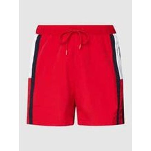 Badehose mit Kontraststreifen - Tommy Hilfiger - Modalova