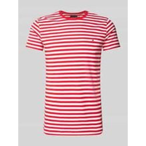 T-Shirt mit Label-Stitching - Tommy Hilfiger - Modalova