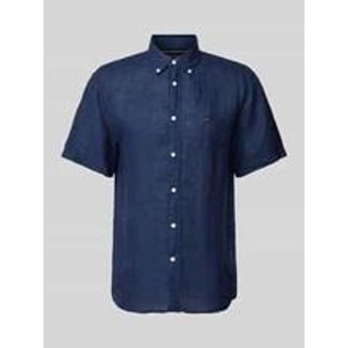 Regular Fit Leinenhemd mit Button-Down-Kragen - Tommy Hilfiger - Modalova