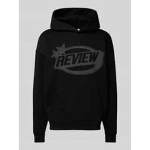 Hoodie mit Label-Print - Review - Modalova