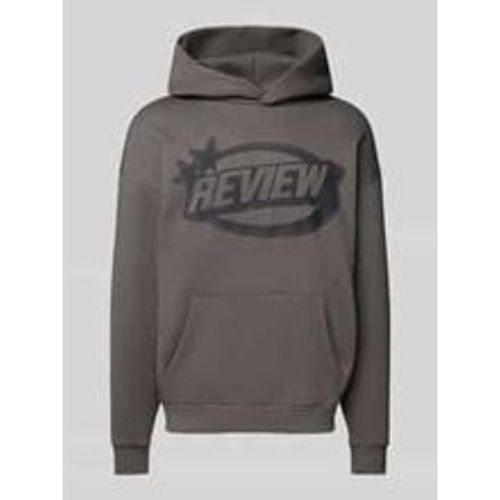 Hoodie mit Label-Print - Review - Modalova