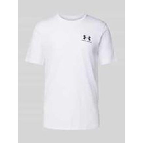 T-Shirt mit Label-Print - Under Armour - Modalova