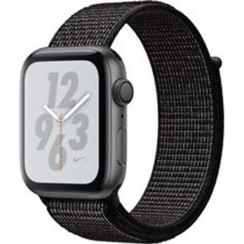 Watch Series 4 (2018) GPS 44 mm - Aluminium Space - Sport loop Schwarz - Apple - Modalova