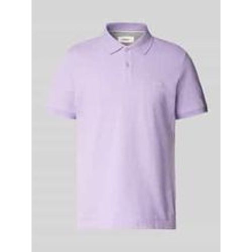 Regular Fit Poloshirt aus Baumwoll-Piqué mit Label-Stitching - s.Oliver RED LABEL - Modalova