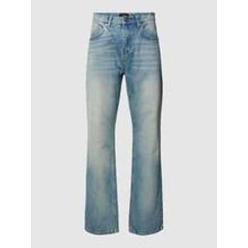 Straight Leg Jeans im 5-Pocket-Design Modell 'Distressed' - EIGHTYFIVE - Modalova