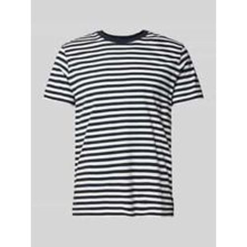 Regular Fit T-Shirt aus reiner Baumwolle mit Streifenmuster - Marc O'Polo - Modalova