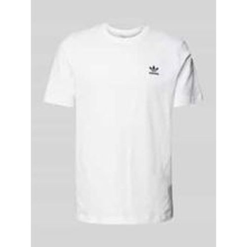 T-Shirt mit Label-Stitching - Adidas - Modalova