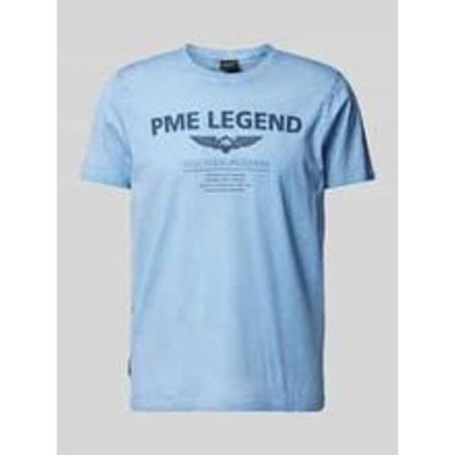 T-Shirt mit Label-Print - PME-Legend - Modalova