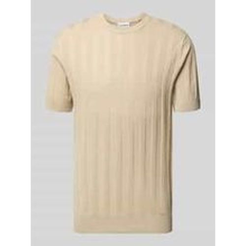 T-Shirt mit Strukturmuster - lindbergh - Modalova