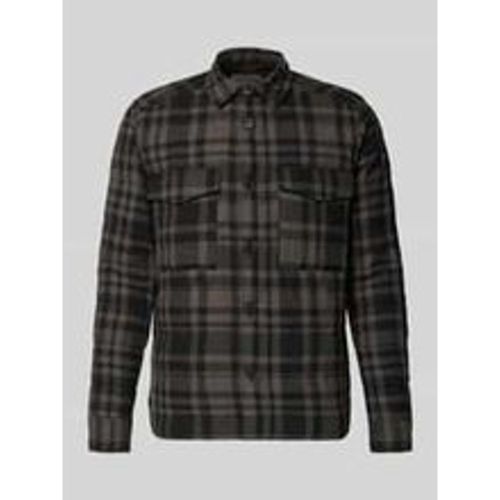 Regular Fit Hemdjacke aus reiner Baumwolle Modell 'GUDMUND' - Only & Sons - Modalova
