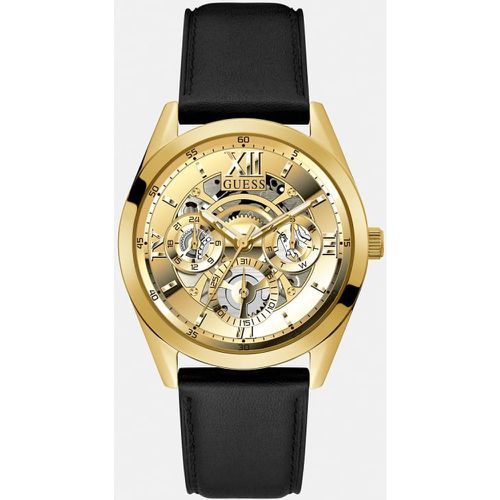 Orologio Multifunzione Pelle - Guess - Modalova