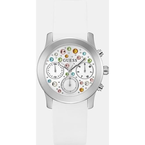 Orologio Multifunzione Con Cristalli - Guess - Modalova